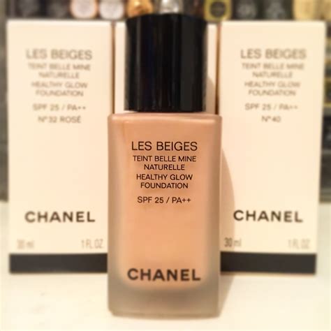 chanel les beiges healthy glow foundation dupe|chanel foundation les beiges 30.